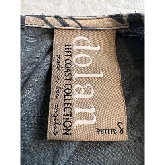 Dolan Womens‎ Astoria Tank Top Multicolor Aztec Sleeveless Twist Back Petites SP - Picture 3 of 10